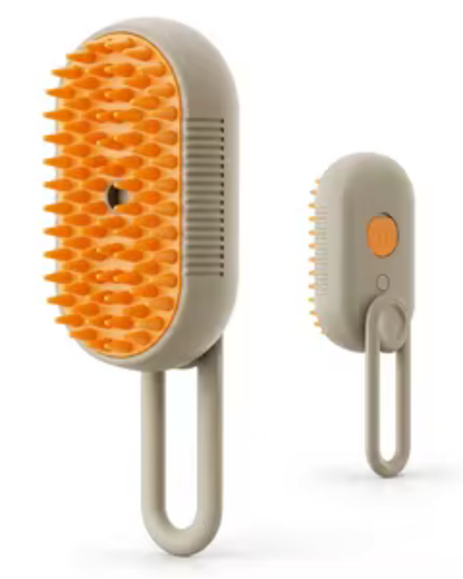 cepillo de vapor 3 en 1 para mascotas